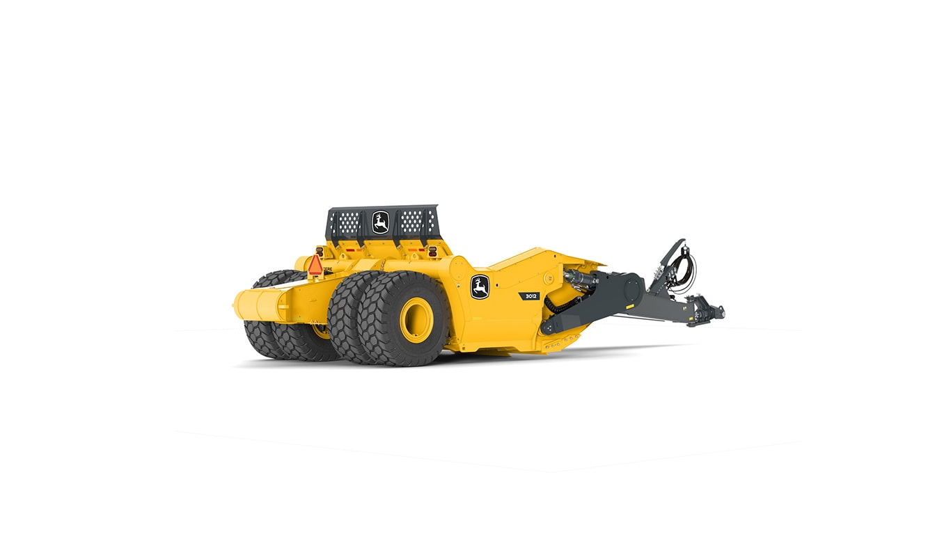 3012 4-Tire Ejector Scraper