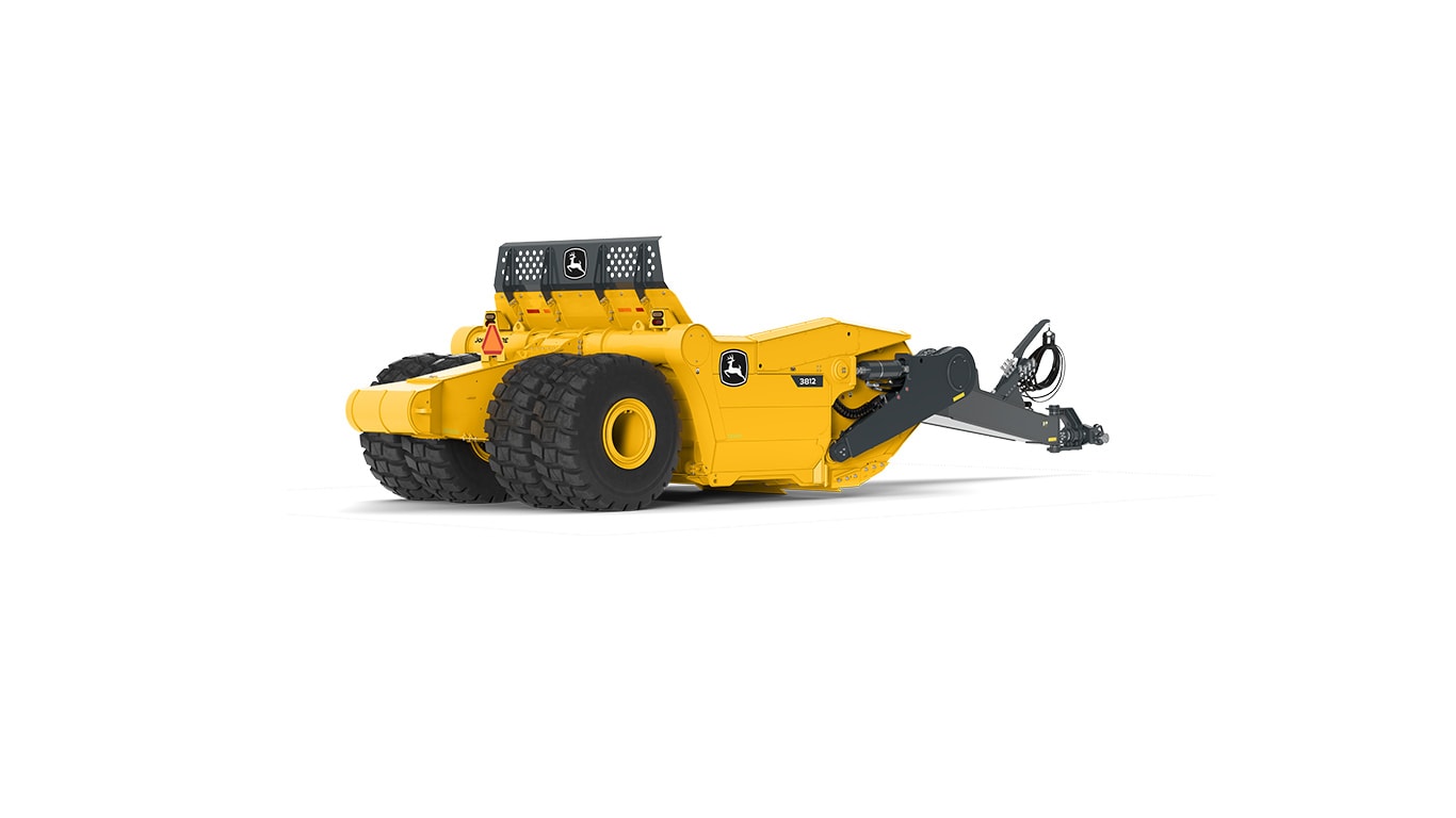 3812 4-Tire Ejector Scraper