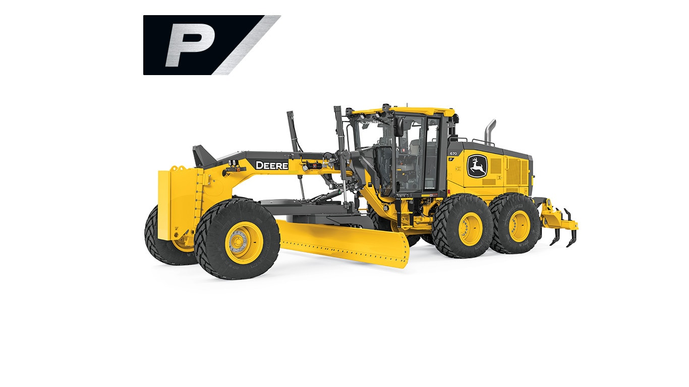 670 P-Tier Motor Grader