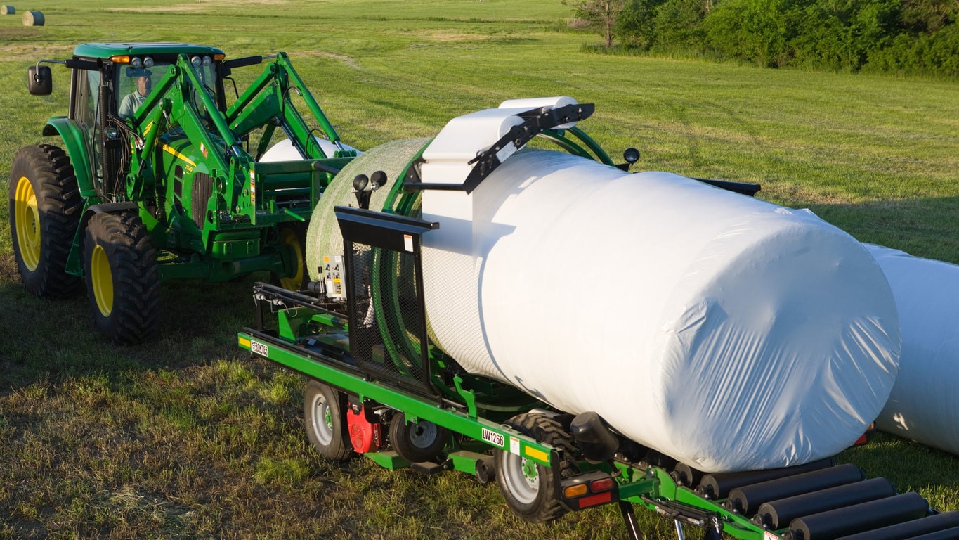 LW12 Series In-Line Bale Wrapper