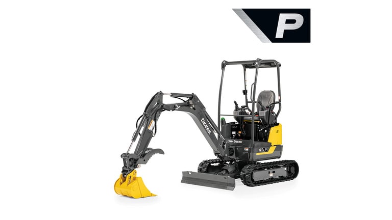 New 17 P-Tier Compact Excavator