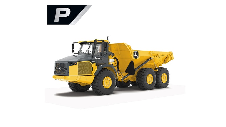 New 410 P-Tier Articulated Dump Truck