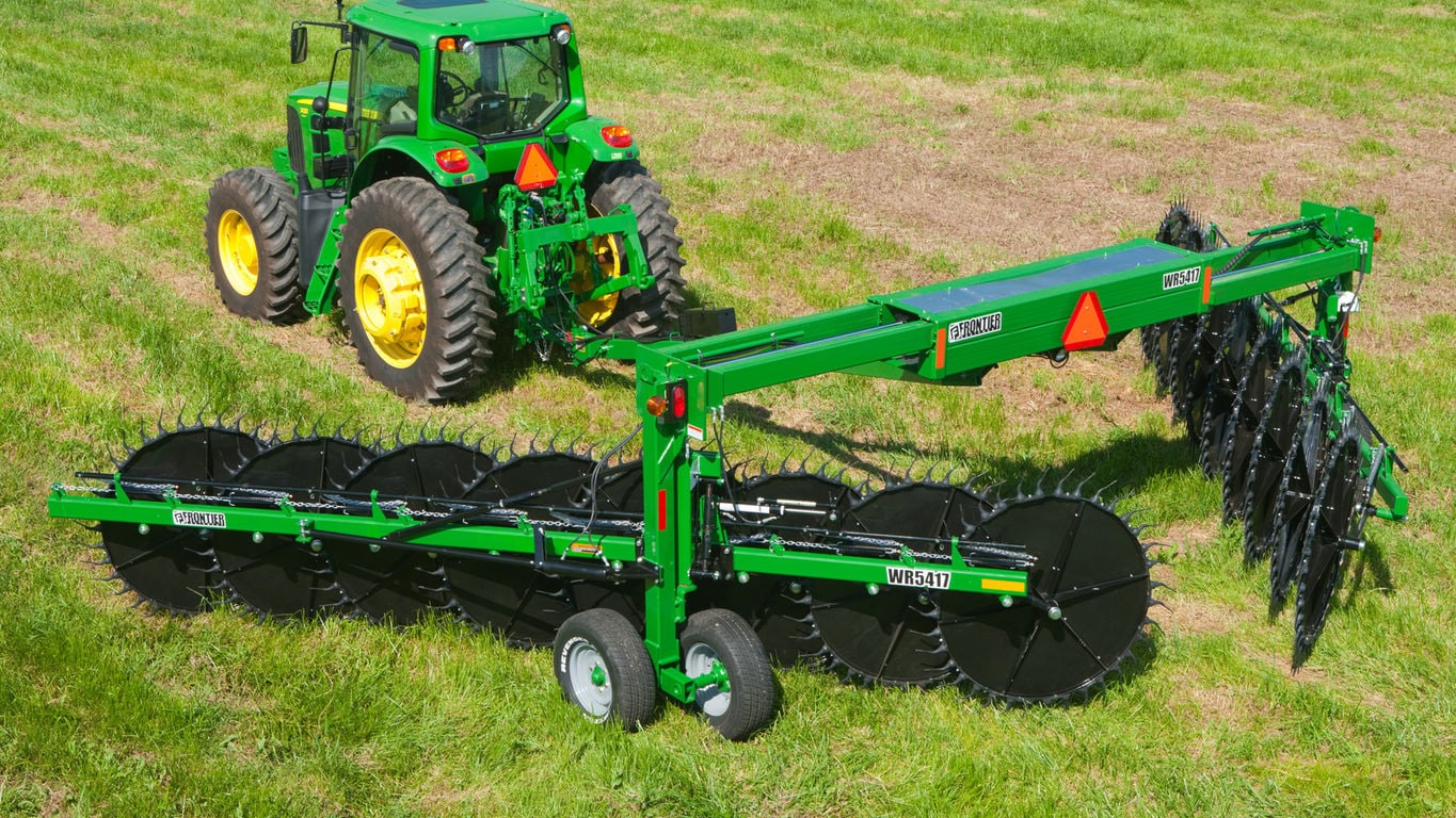 WR54 Series Heavy-Duty High-Capacity Overhead Frame Rakes