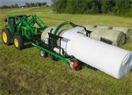 In-Line Bale Wrappers